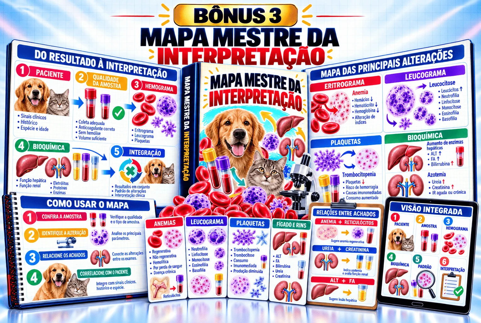Mapa Mestre da Interpretação Laboratorial