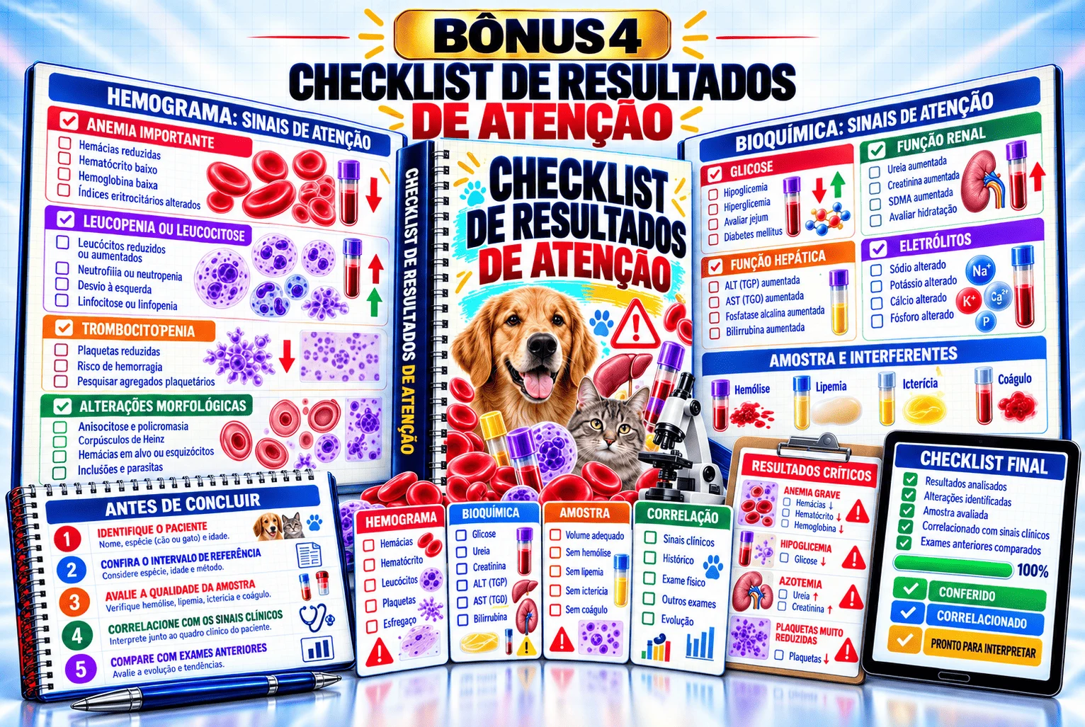 Checklist de Resultados que Exigem Atenção